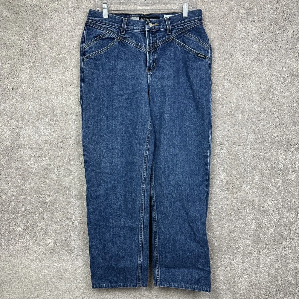 Vintage Rocky Mountain Jean 13-L Low Rise Relaxed Bareback Western Rockies Denim